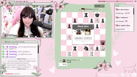 Twitch's newest partner high level chess strategy