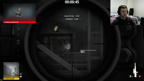 you were on him
