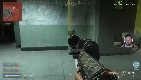 Choking in a gas mask?!