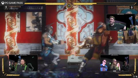 Gaulês - Sobre a Luta de VelhoVamp e Liminhag0d no (Mortal Combat 5) Pelo Game PASS 5 reais 2 meses