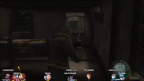 escapando de una casa ukraniana