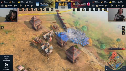 3rd win [RERUN] N4C - Day 2 - $100,000 AoE IV Tournament - Back at 13GMT