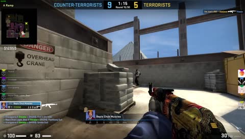 What was the 2nd guy doing