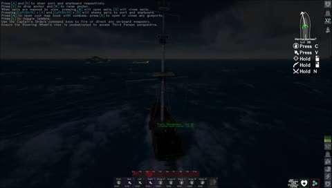 James Halloway, the greatest helmsman can sail a ship in his sleep