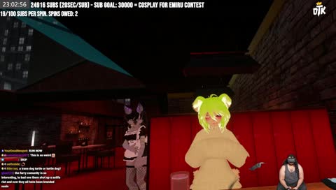Esfand found a pet in VRChat
