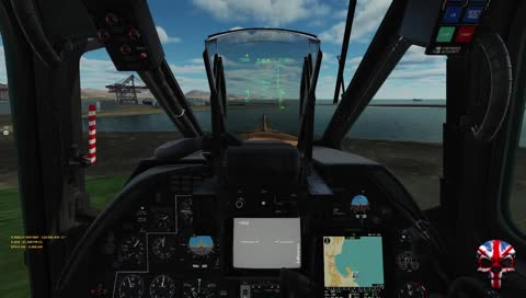 DCS World - Take off 04 = HUD 2