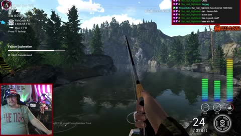 Fish jumped over the bridge!