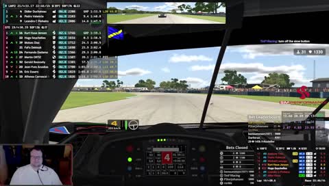 Haue Tries to Block Two Cars at Once