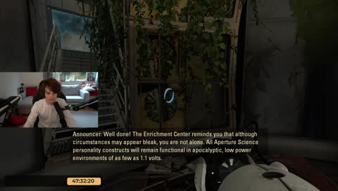 Tubbos "Tubbathon" : A clip from Portal 2; But Tubbo isn't alone
