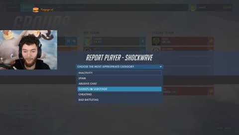 Dafrans computer crashes... after getting harrassed