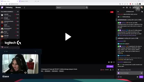 glance i think you covering the stream 