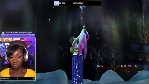 Jahara's First FFX Shiva Summon [[Emotional]] (Wholesome)