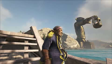 he fell out da boat ):