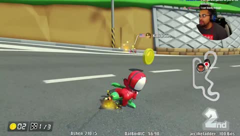 "The great Flying Rosalina"