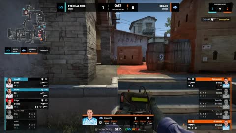 dream3r - 1vs3 clutch (T - post-plant situation)