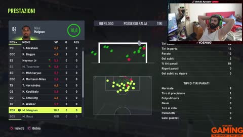 IL MIGLIORE IN CAMPO IL PORTIERE 