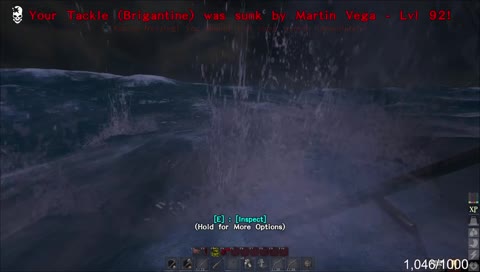 Captain taken to the deep blue