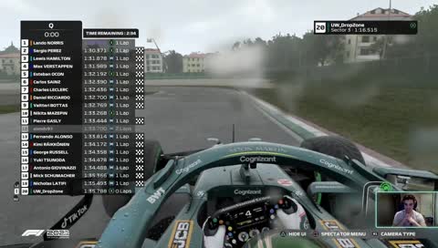 Imola Qualifying Pole Lap in the Rain 