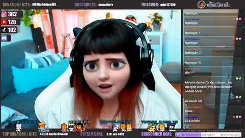 Schaltet gern mal den Kopf aus, so wie Evie! xD