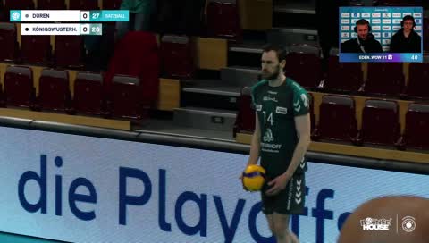 2022.03.20 SWD vs KW – MC Röhrs mit dem Highlightblock zum Satzgewinn #SMS