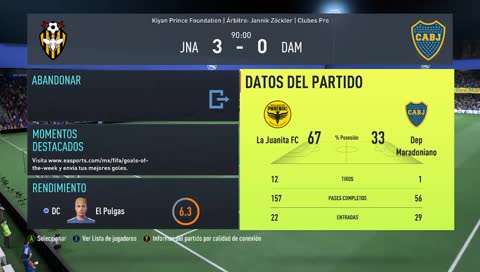 Deportivo Maradoniano VS La Juanita FC