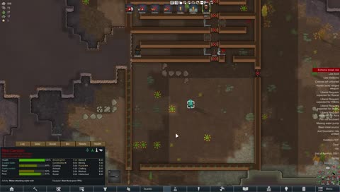 attacking the water well