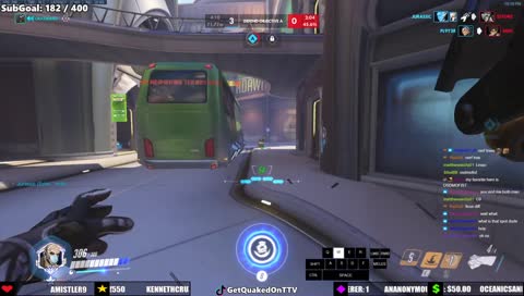Popping off!
