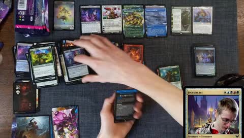 Joccum enjoys magic cards