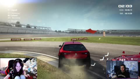 Jazda na ręcznym xD