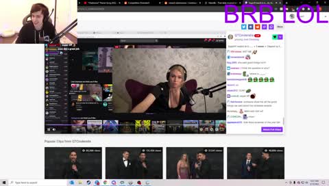 he WAS in it, he's complaining