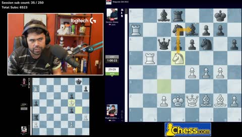 A very flashy finish in the Parham-Sarana match