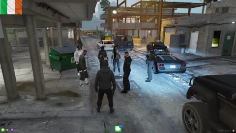 Artur a jeho první akce za Iry