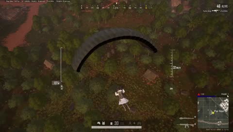 Ejtőernyős meglepi 