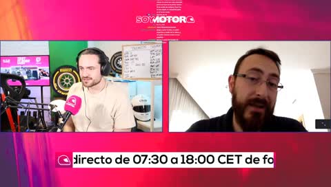 Tomas entrenando para dentro de una semana