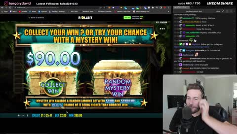 You won't believe how much GTP wins from the Random Mystery Bonus! - GTP - RollBit - Slot FAILS