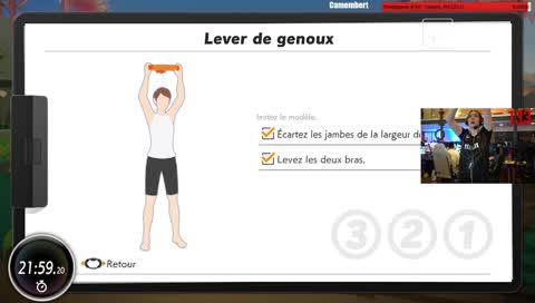 Gros coup de genoux samer !