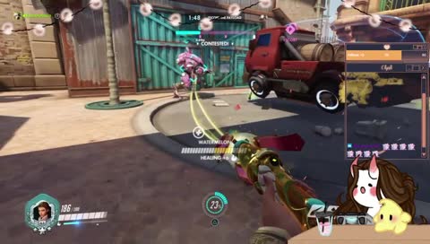 Moon won the ara ara contest