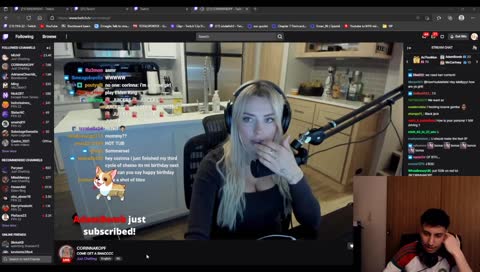 Ish reacting to corina bet