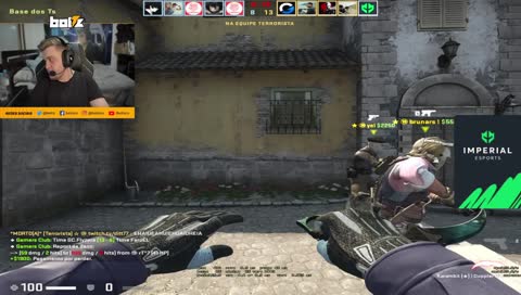 VAZOU LIMINHA TREINANDO CS OFF LIVE kskak