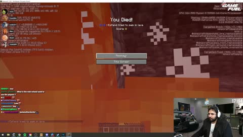 Esfand cant contain himself when he has had enough with game night