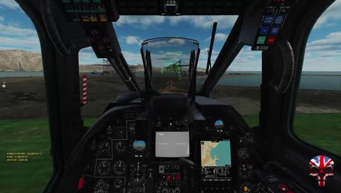 DCS World - Take off 03 = HUD 1