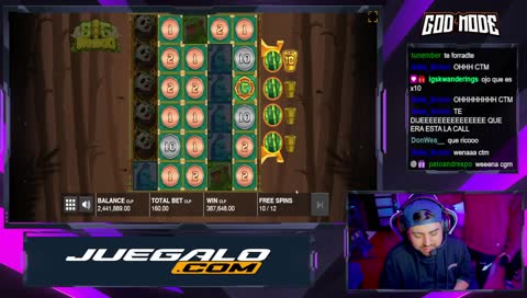 Big Bamboo +3700x Bet $160 = $600K