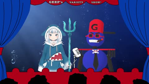 GEEP singing with Gawr Gura!