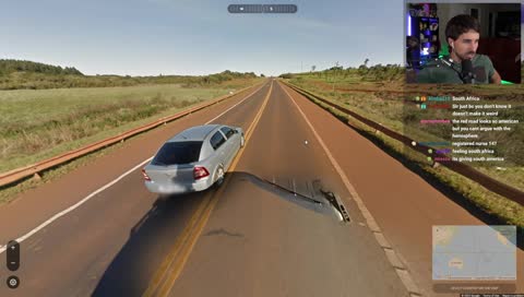 south america can't have developed roads