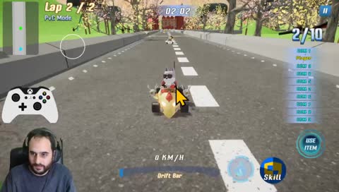 como funciona o combo de cada Kart