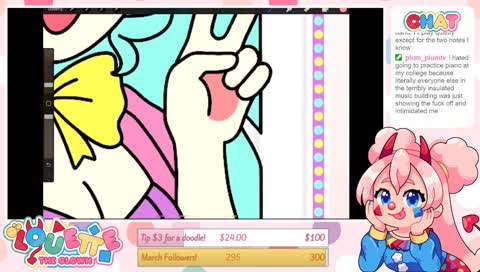 Questionable Clown Streamer