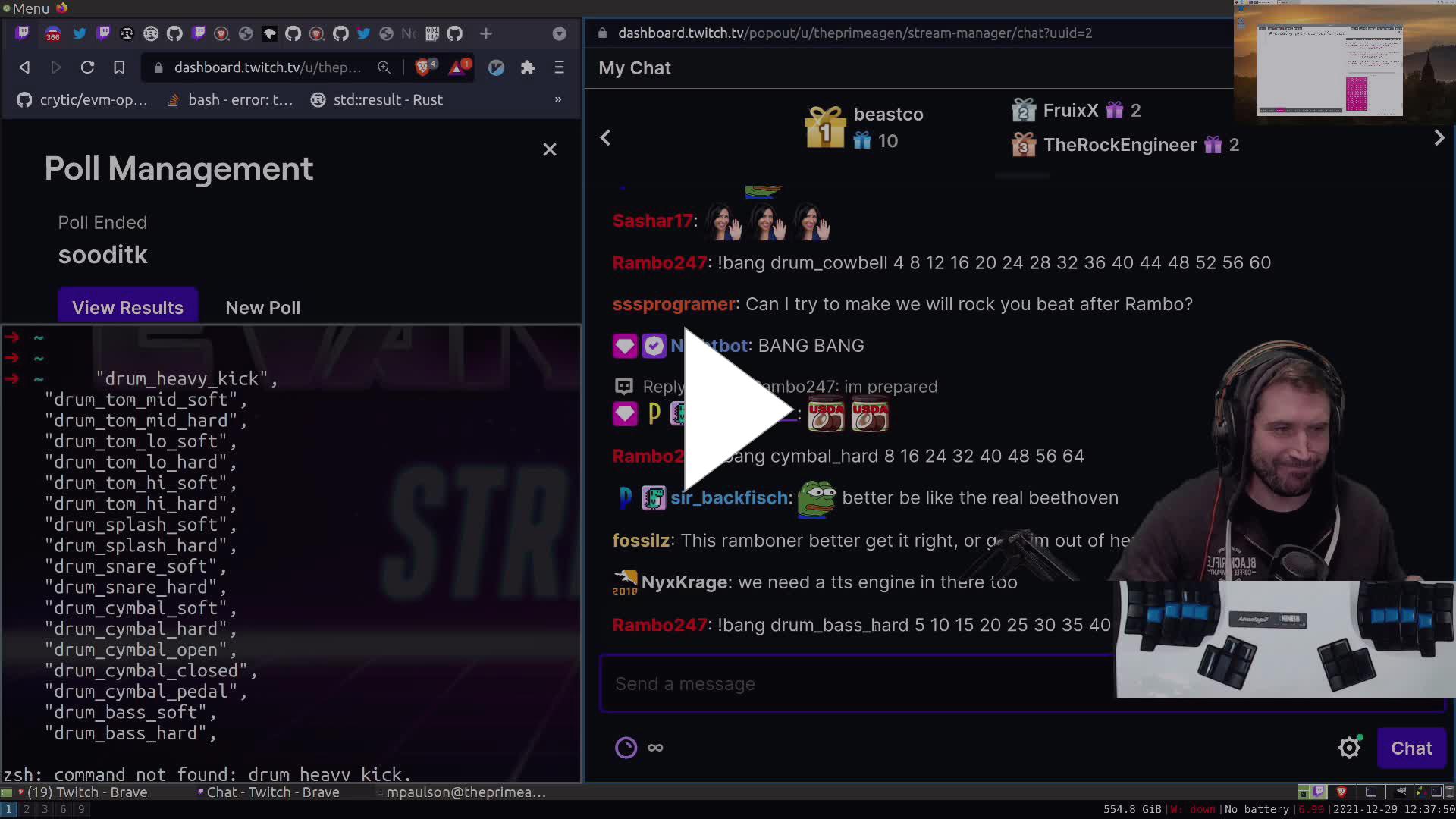 Theprimeagen Twitch