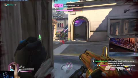 couldn't hit her