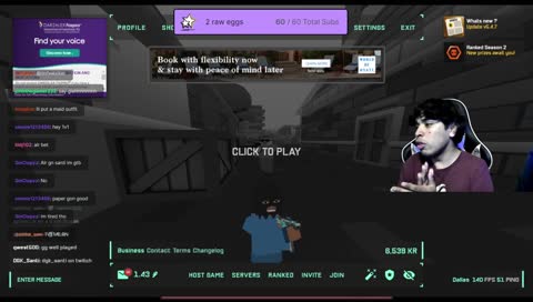 santi asking to join tommorow so join