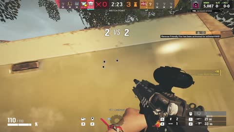 1 tap against cheater